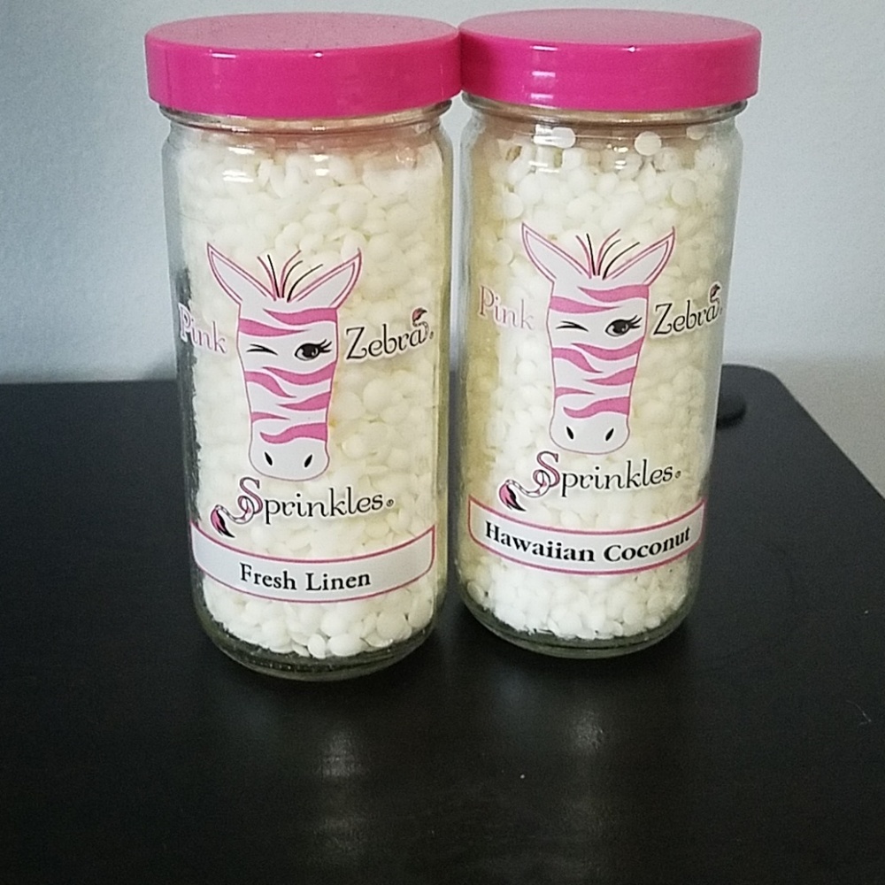 Pink zebra sprinkles
